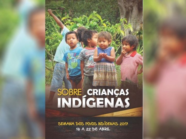 COMIN disponibiliza caderno sobre Crianças Indígenas na Semana dos Povos Indígenas