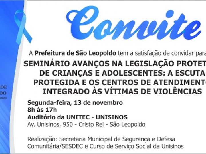 Debate sobre avanços na legislação protetiva de crianças e adolescentes acontece em São Leopoldo