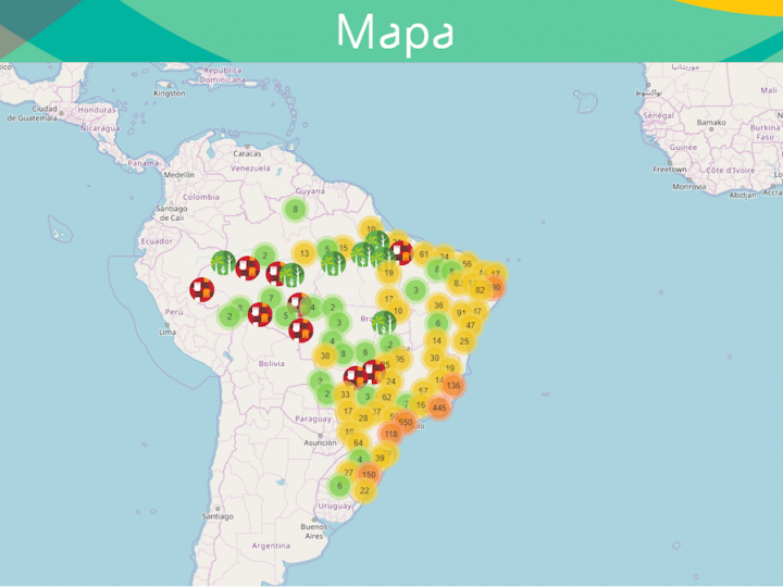 Mapa permite localizar iniciativas do consumo responsável